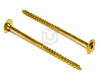 Саморезы TORX30 по дереву желтые тарельчатая голова