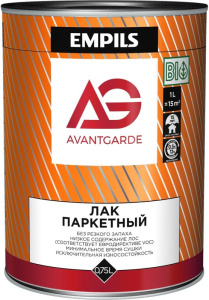 Лак AvantGarde паркетный глянцевый бесцветный