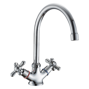 Смеситель д кухни GROSS AQUA Retro высокий излив 6015083C-B01