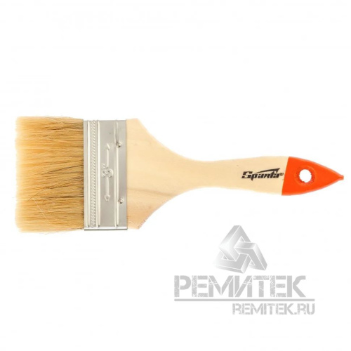 Кисть плоская Slimline натур.щетина,дерев.рукоятка 824405