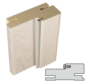 Коробка телескопическая 32х70х2050 Cappuccino soft ПВХ