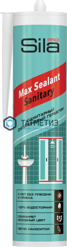Герметик силиконовый Sealant Sila PRO Max санитарный Прозрачный 280мл