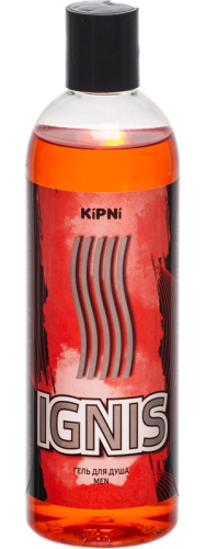Гель для душа KiPNi IGNIS мужской 0,375л с крышкой диск-топ 12