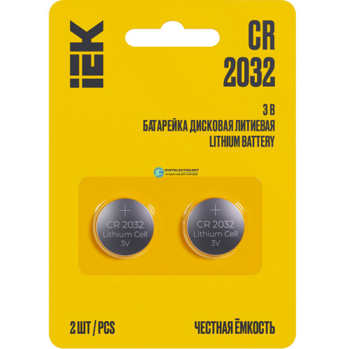 Элемент питания IEK OPTIMA CR2032
