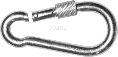 Карабин с фиксатором DIN 5299D М4