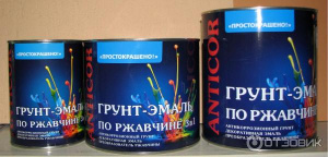 Грунт-эмаль по ржавчине