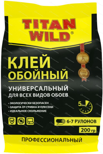 Клей обойный TITAN WILD Универсальный 200гр