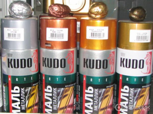 KUDO Эмаль металлик