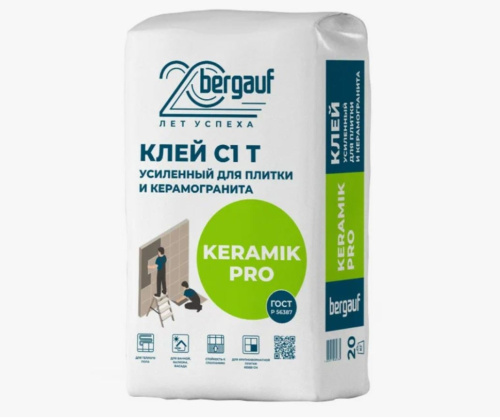 Клей BERGAUF KERAMIK PRO C1