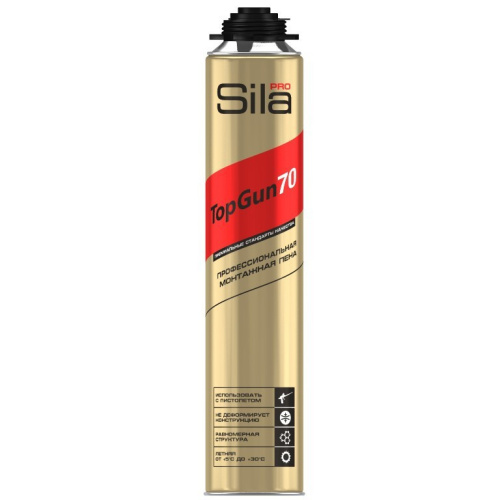 Пена монтажная Sila Pro TopGun 70 профессиональная 880мл.