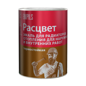 Эмаль Расцвет драдиаторов отопления алкидная 1кг 10479