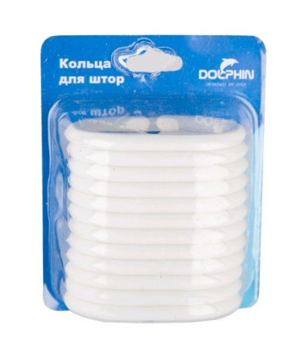Комплект колец для штор (белый) 681-10 104015