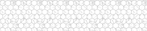 Панель интерьерная Гексагон мрамор