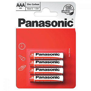 Элемент питания Panasonic Zinc Carbon AAA LR03